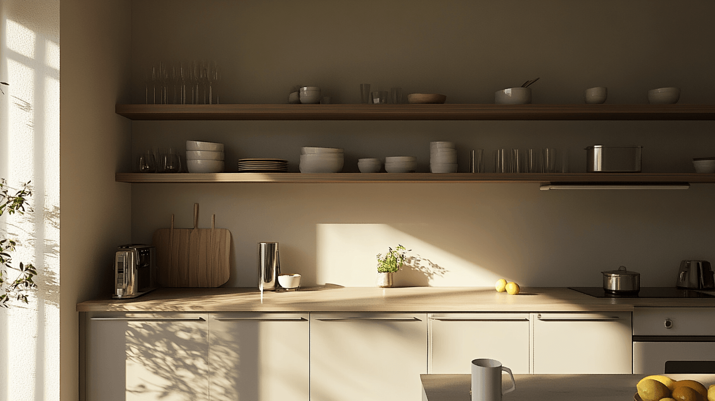 Estantes de cocina: Prácticos y elegantes