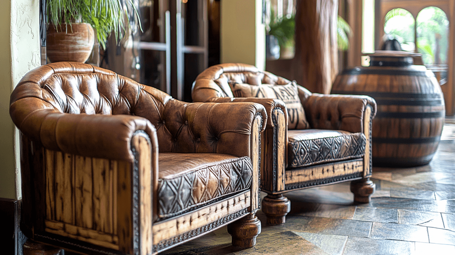Muebles en estilo African Safari: La naturalidad se encuentra con la aventura