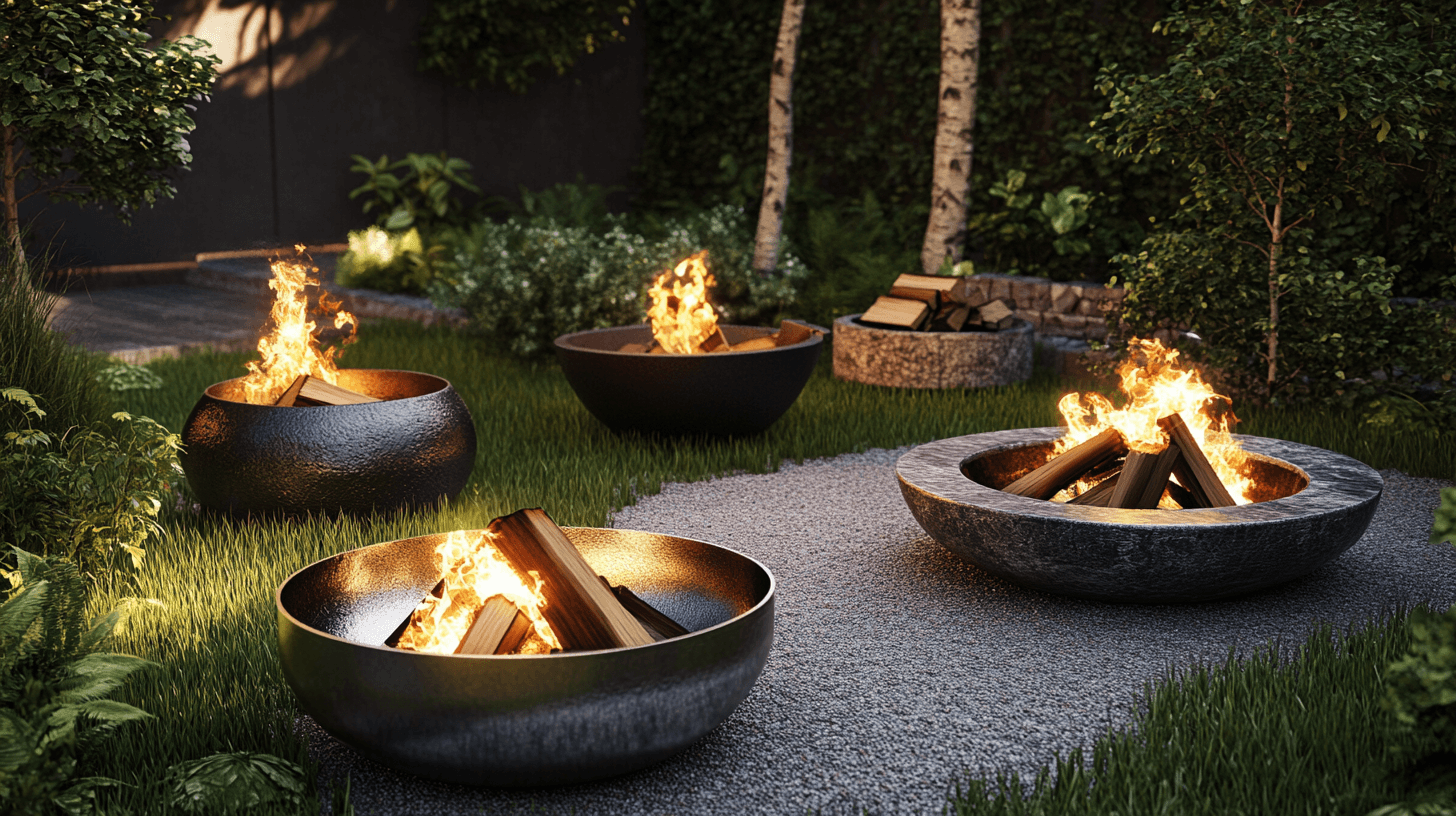 El lugar adecuado para hacer fuego en tu jardín