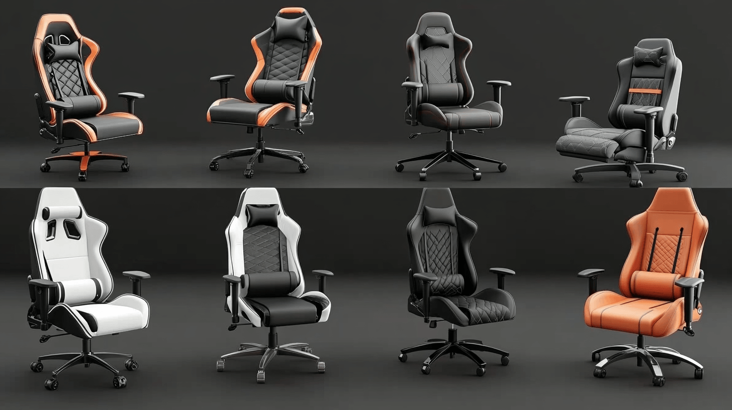 Materiales y diseño de sillas de gaming