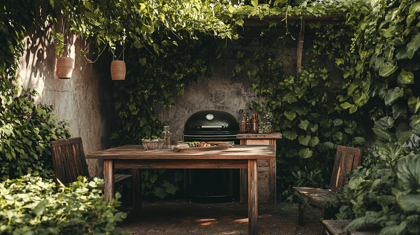 El encanto rústico de una noche de barbacoa