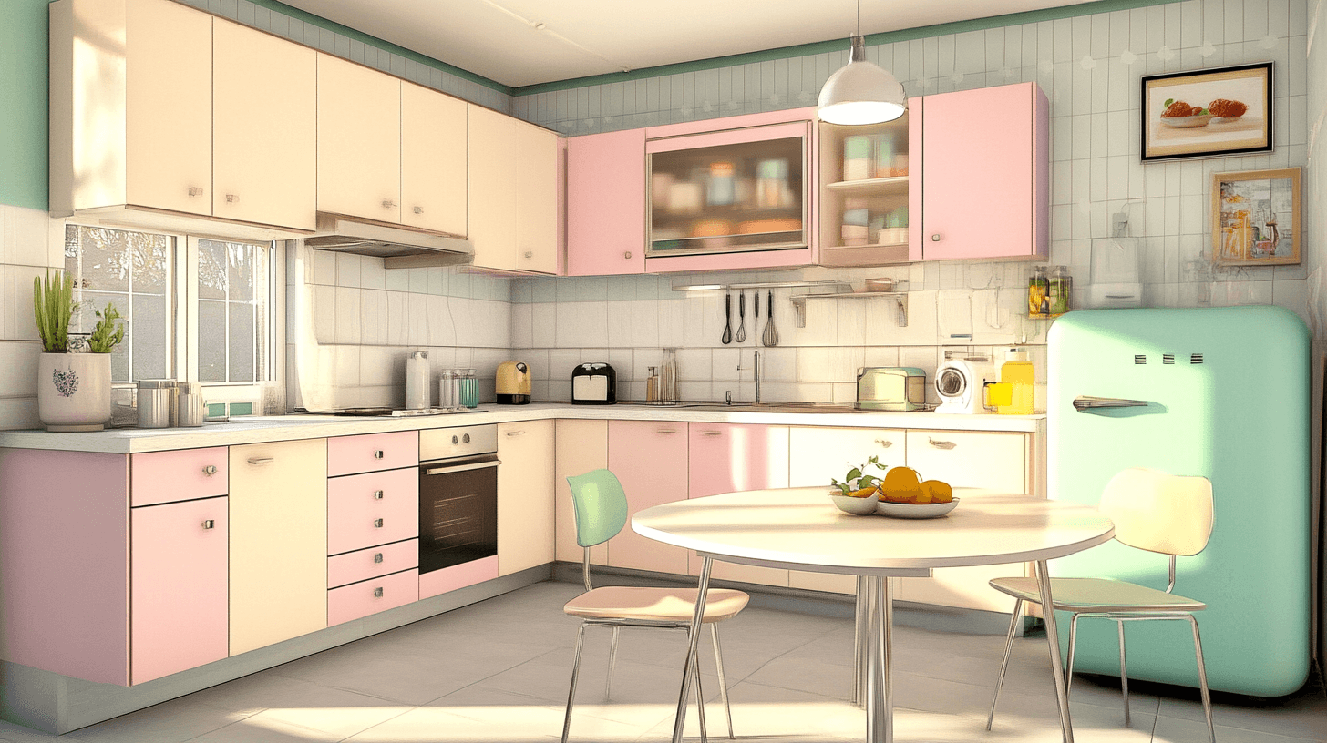 Muebles de cocina en colores pastel: Frescura y ligereza en la cocina