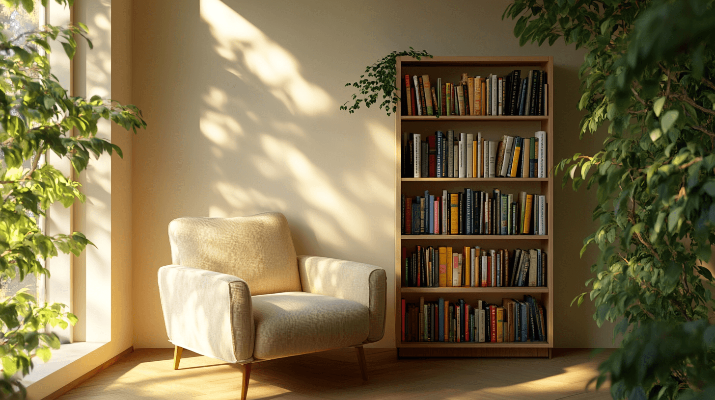 Los muebles adecuados para tu rincón de lectura
