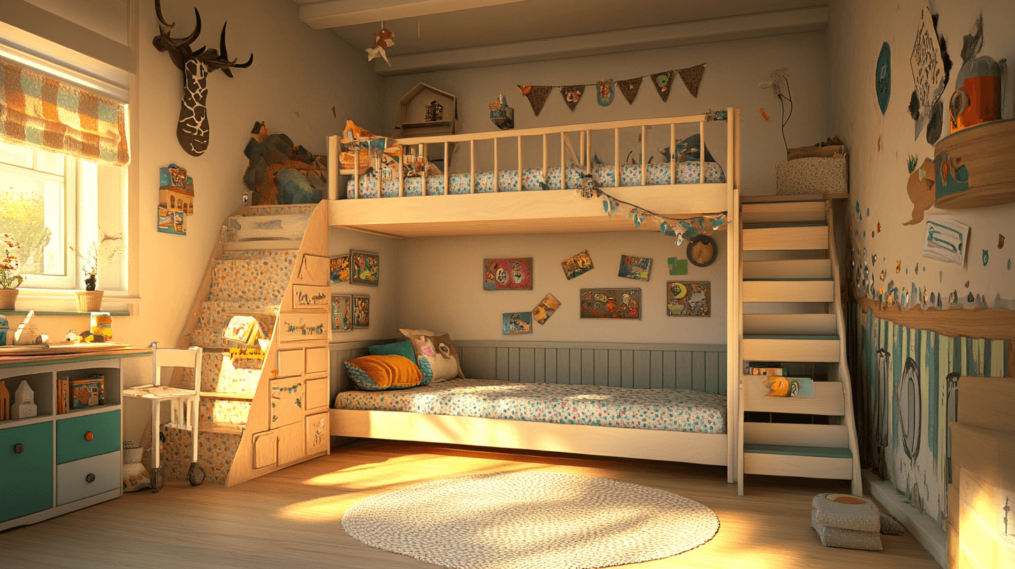 Ideas creativas de diseño para camas altas