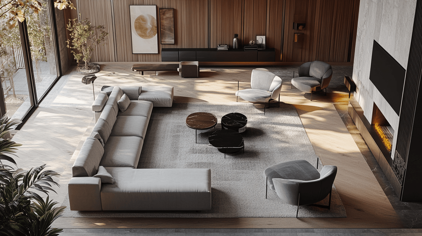 Muebles y decoración para espacios abiertos
