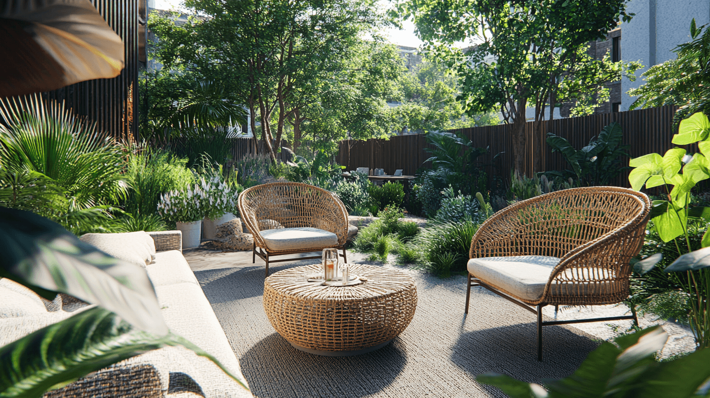 Tendencias e ideas de diseño con muebles de mimbre