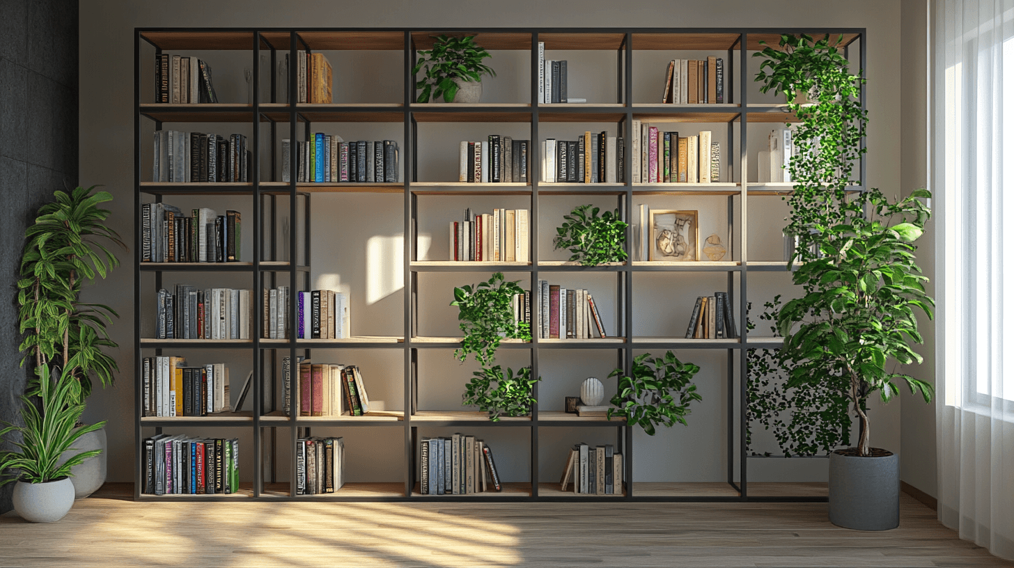 Divisores de espacio creativos: Más estructura en planos abiertos