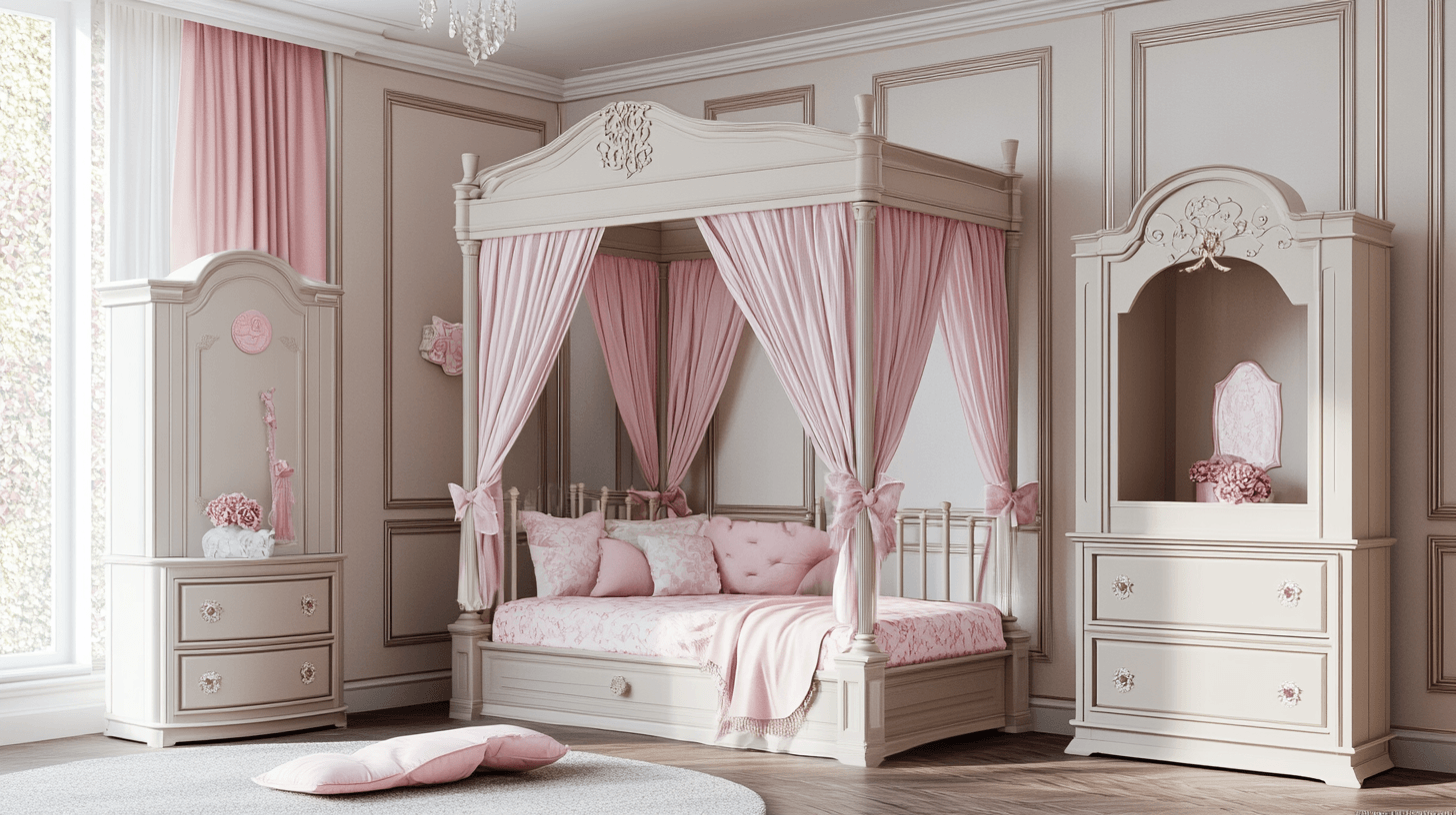 Muebles para la habitación de la princesa
