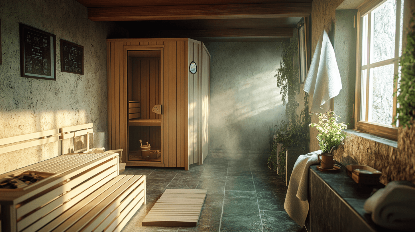 Mantenimiento y cuidado de una sauna integrada en el baño