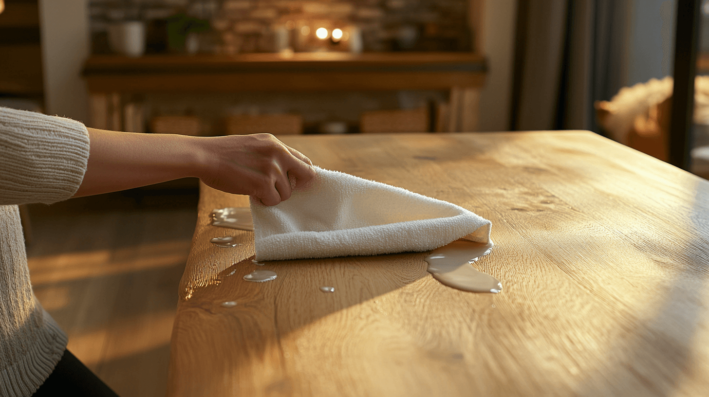 Cuidado y mantenimiento de mesas de comedor de madera maciza