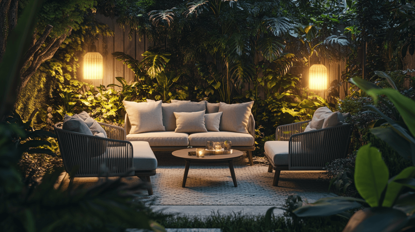 Lounge de jardín para el verano: Así la decoras con estilo