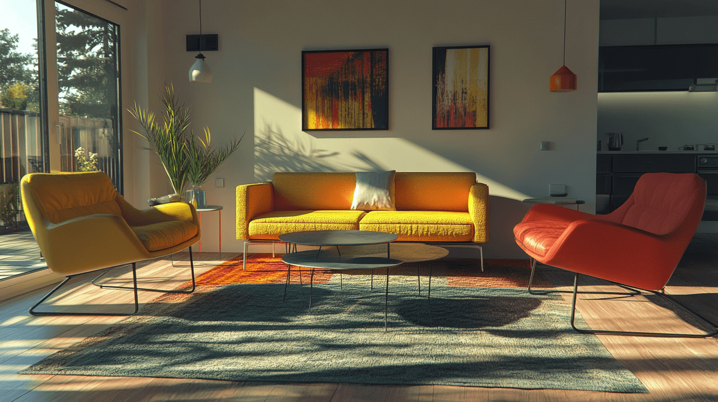 Muebles de colores como punto de atracción: Así pones acentos