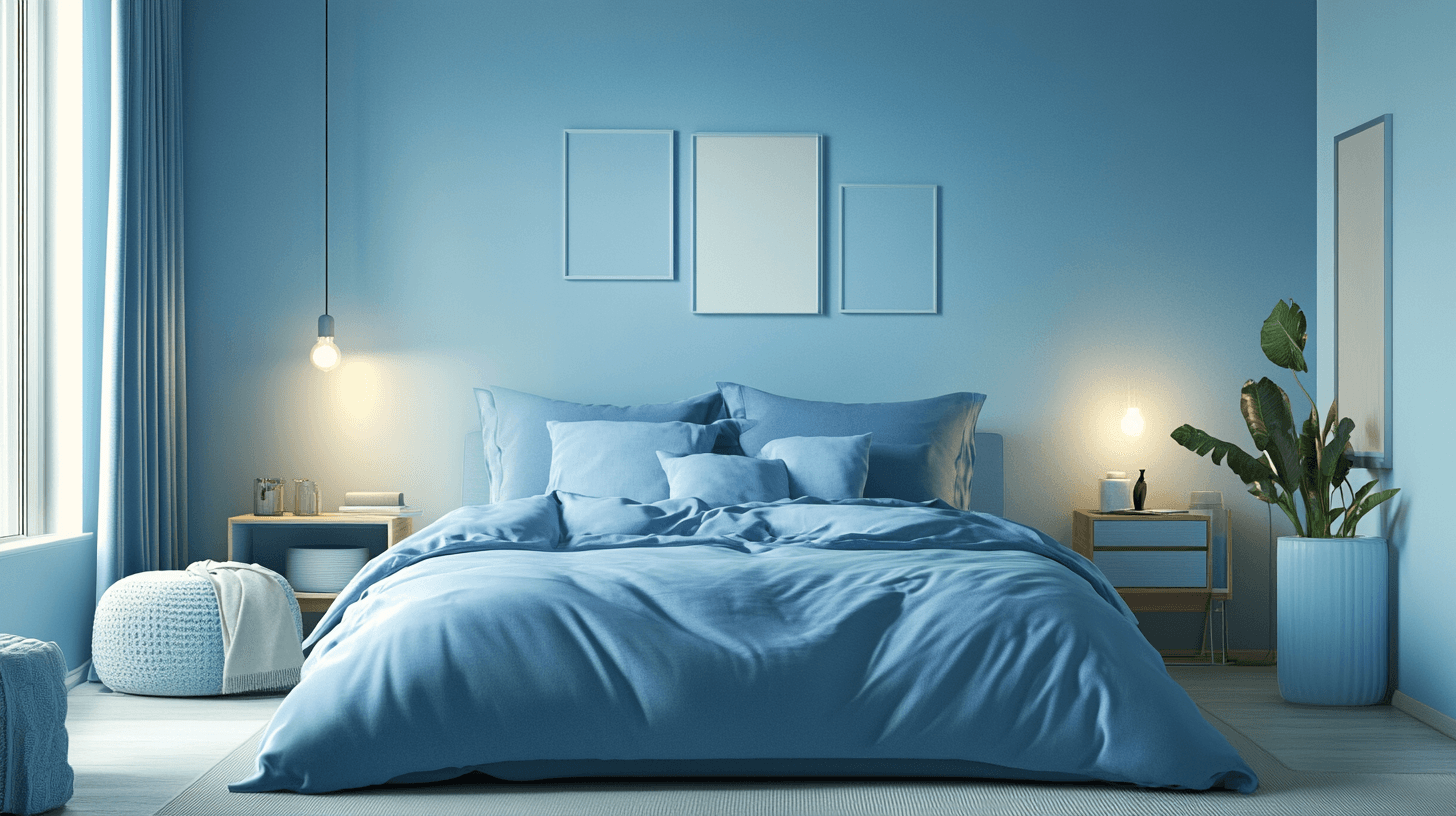 Dormitorios azules: tranquilidad y descanso a través de tonos fríos