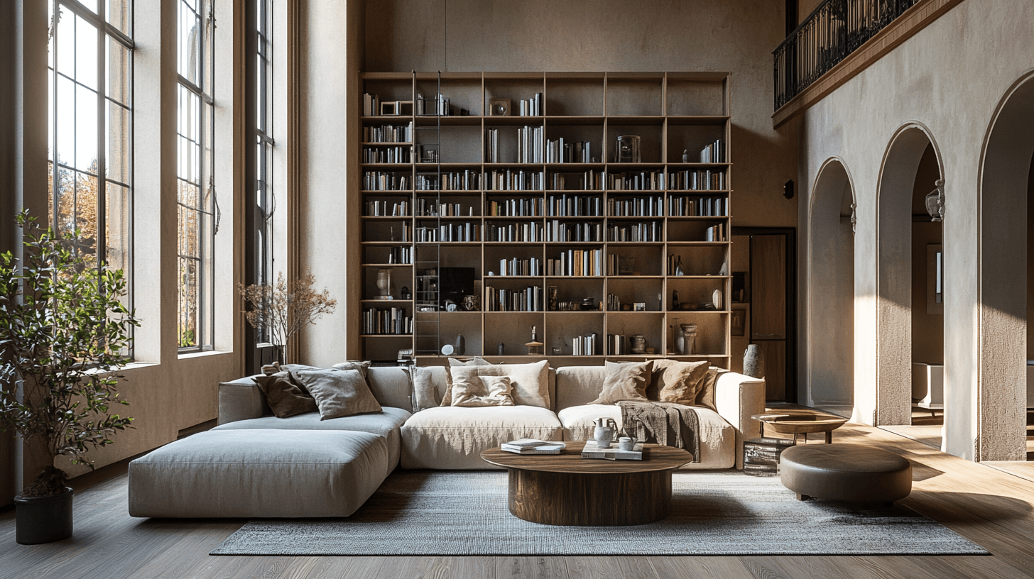 Arreglos de muebles para techos altos