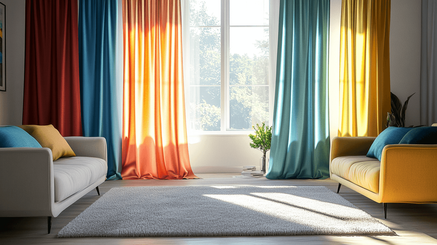 Cortinas de colores: Decoración de ventanas con estilo para cada hogar