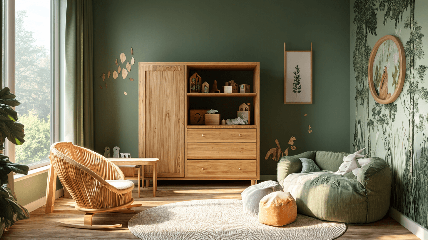 Muebles de madera: La base para el estilo forestal