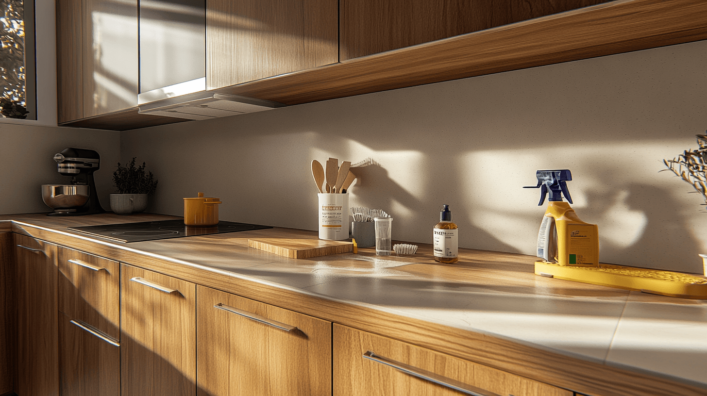 Cuidado y mantenimiento de elementos de madera en la cocina