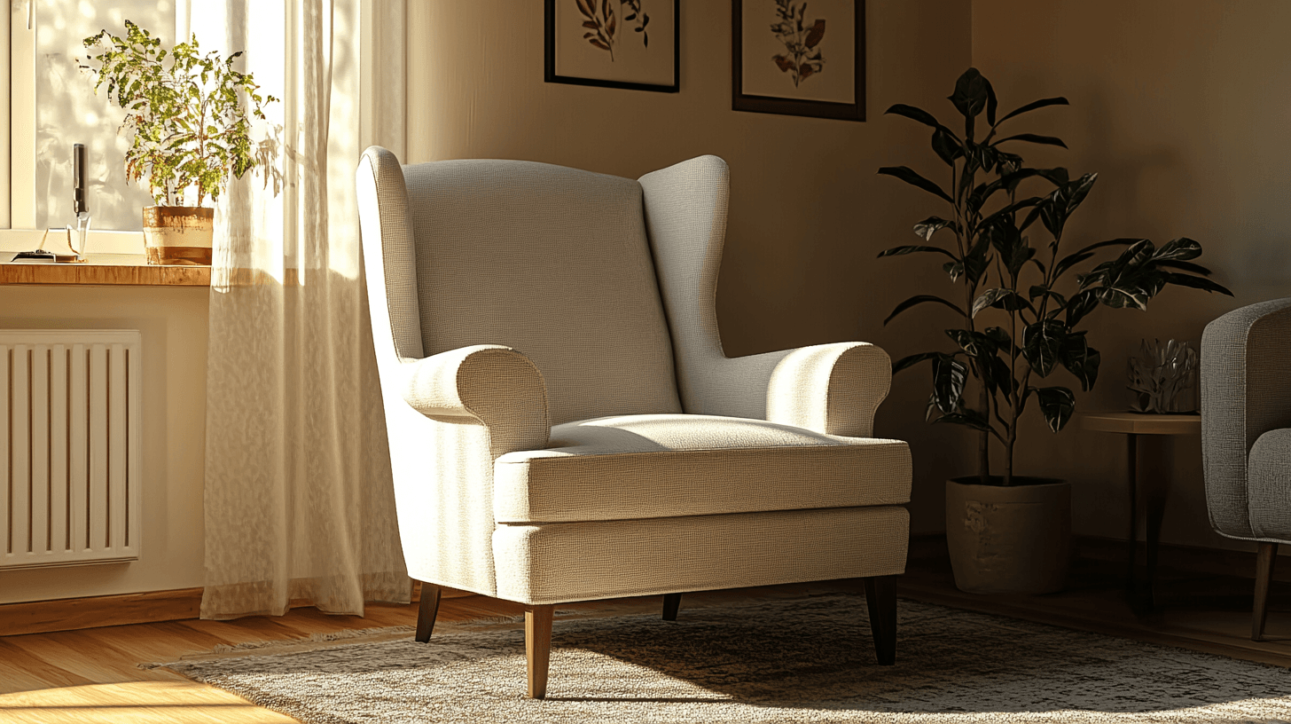 El sillón orejero: Tu nuevo lugar favorito en la sala de estar