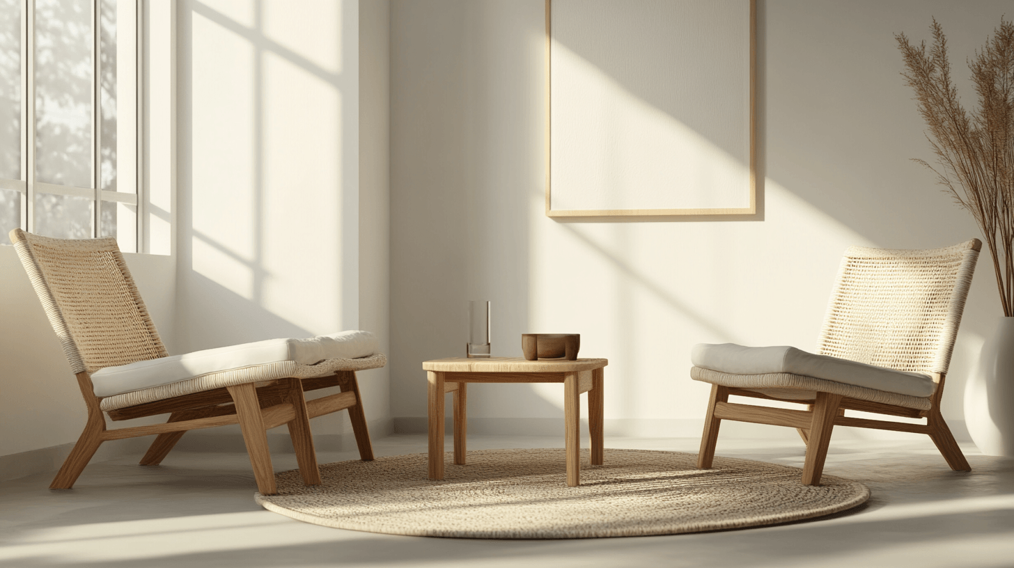 Muebles minimalistas para un hogar ordenado