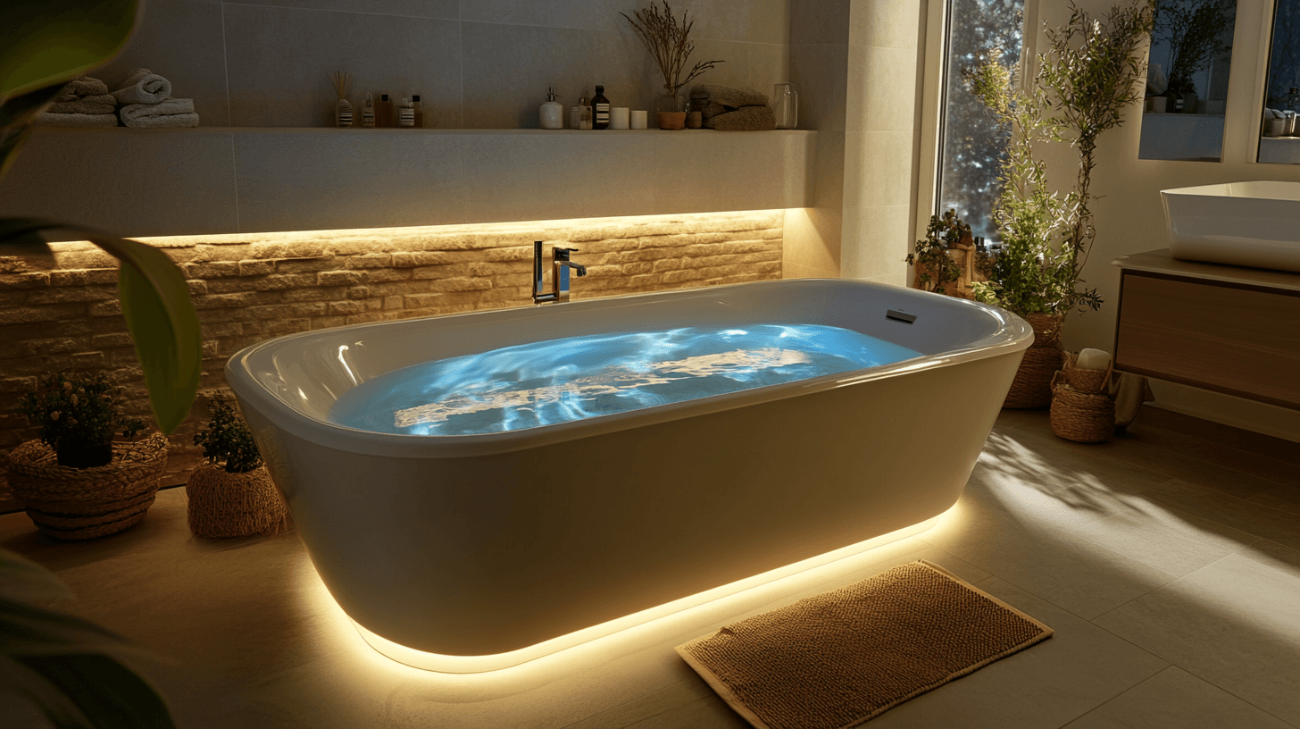 La bañera adecuada para tu baño de bienestar