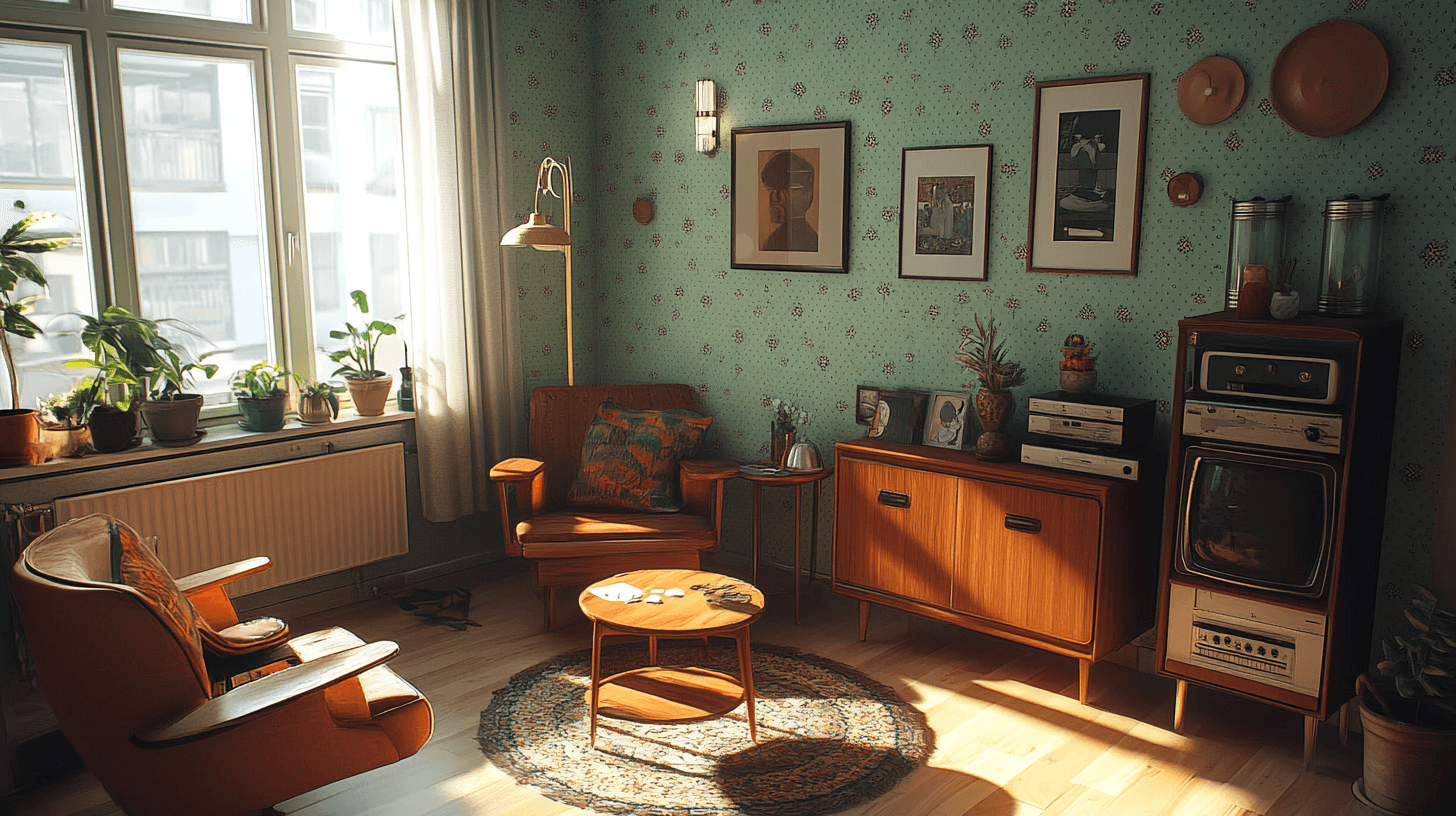 Decoración en estilo Nordic Vintage
