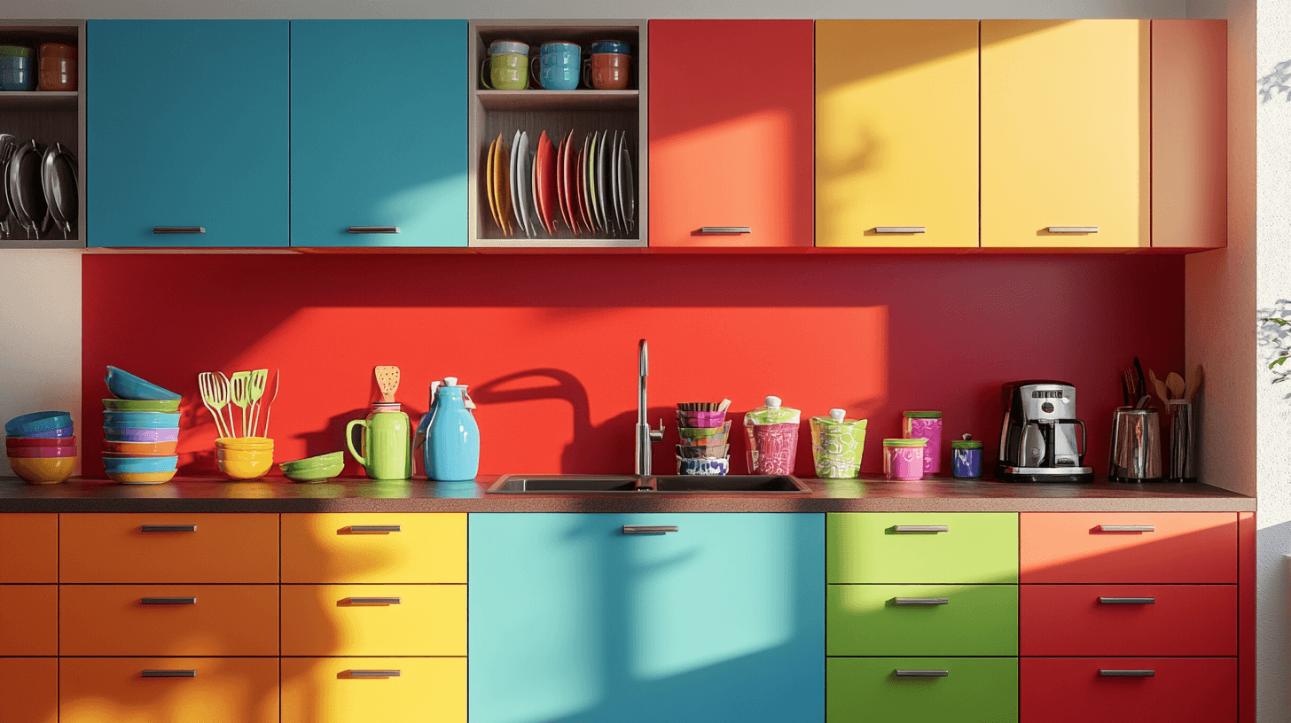 Ideas coloridas para la cocina