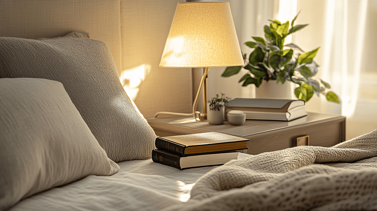 Pequeñas ideas de decoración para la mesita de noche: funcionales y decorativas