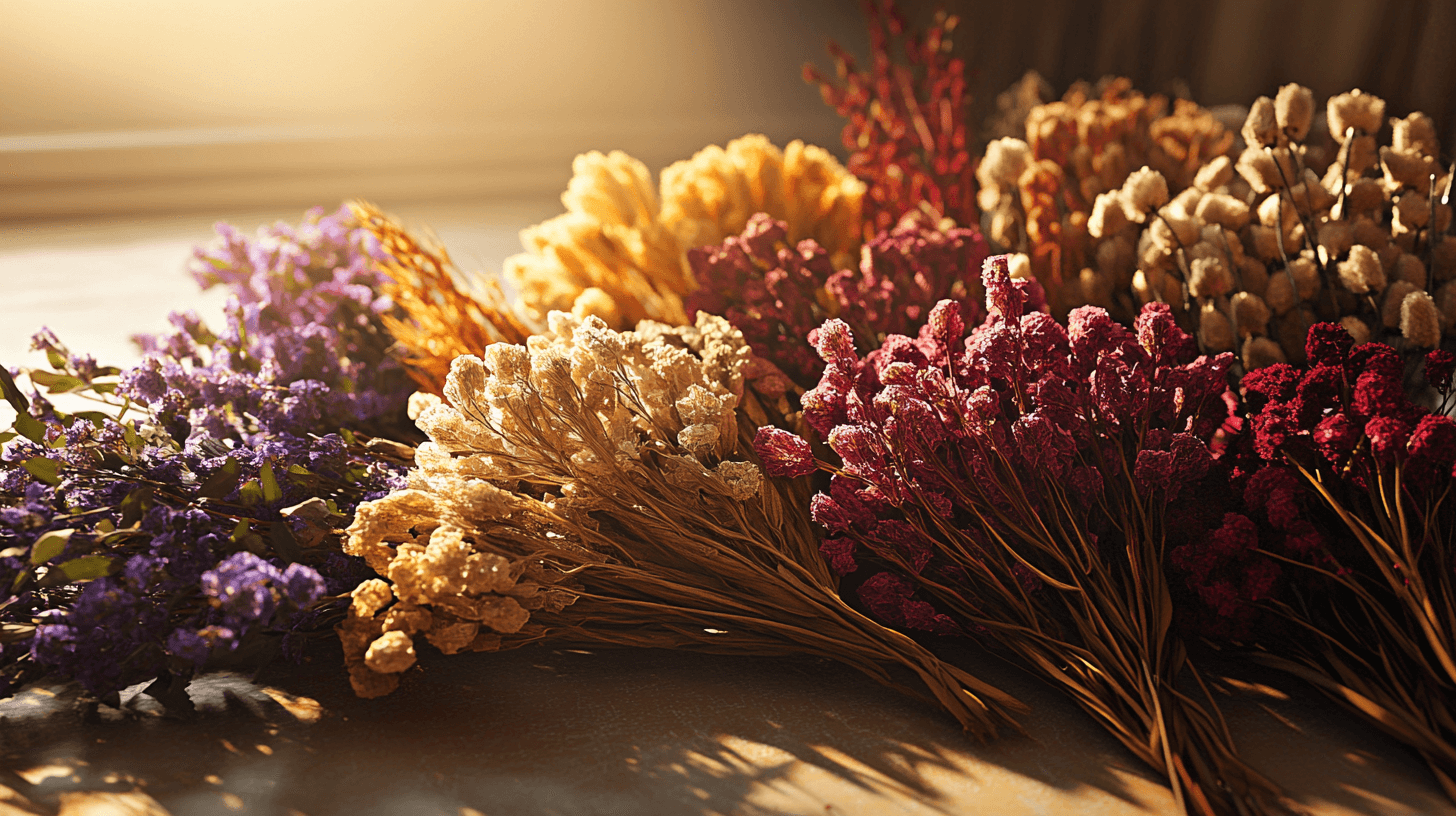 La diversidad de las flores secas: ¿Qué tipos son los más adecuados?