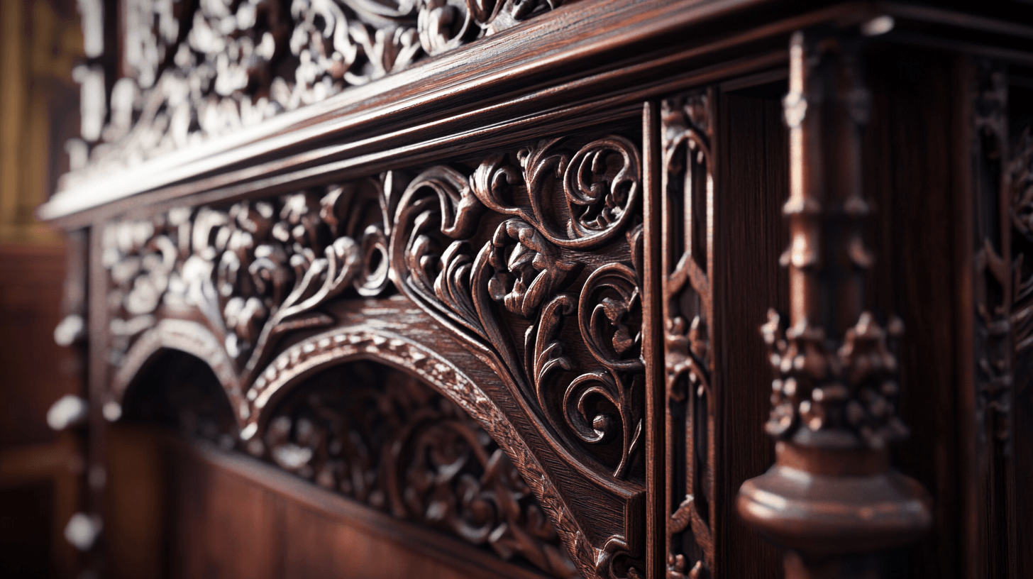 Muebles en estilo Gothic Revival
