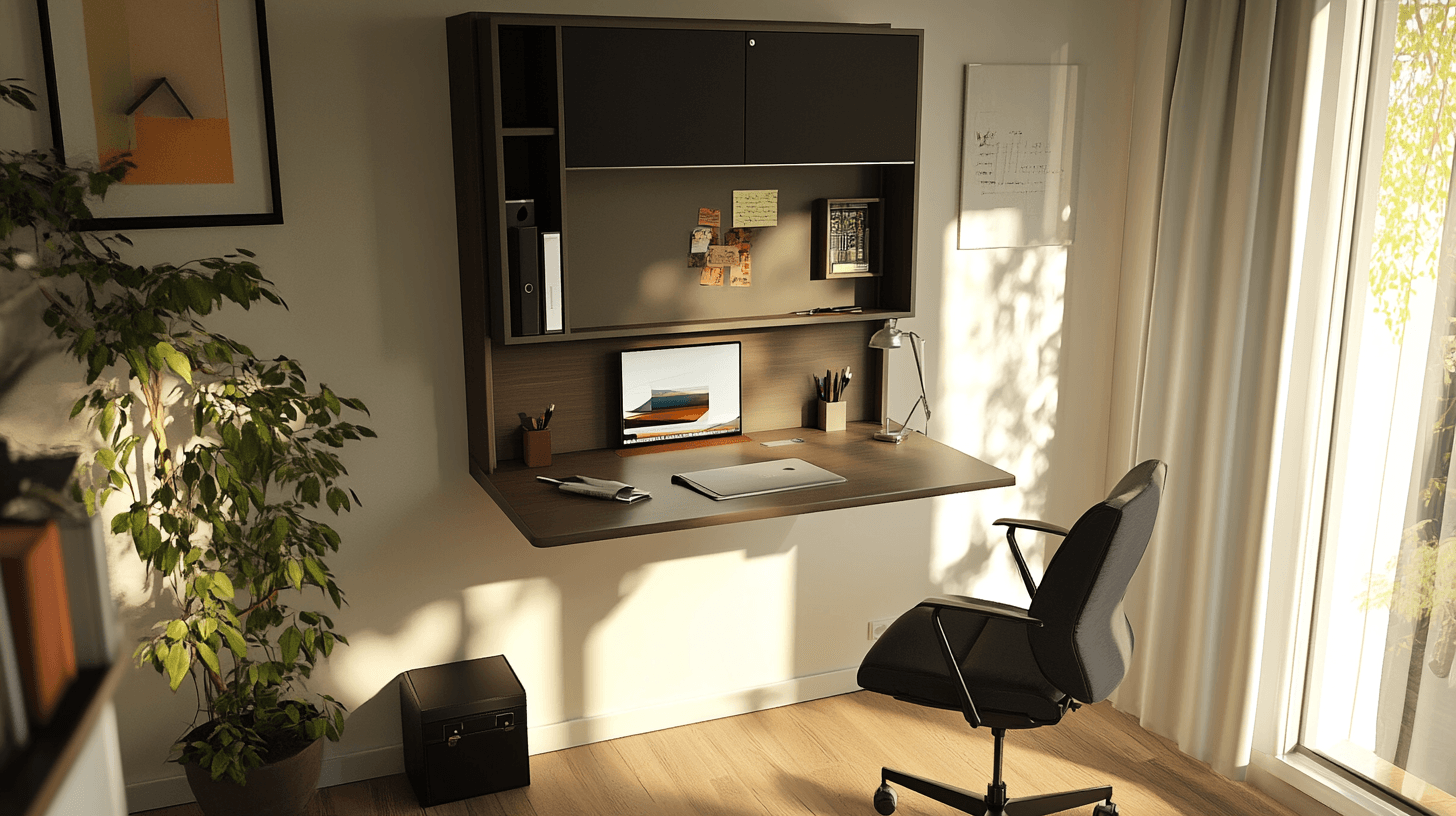 Ideas para la oficina en casa en espacios pequeños: Ahorro de espacio y productividad