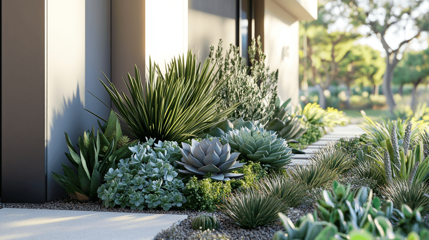 Plantas de fácil cuidado para la entrada