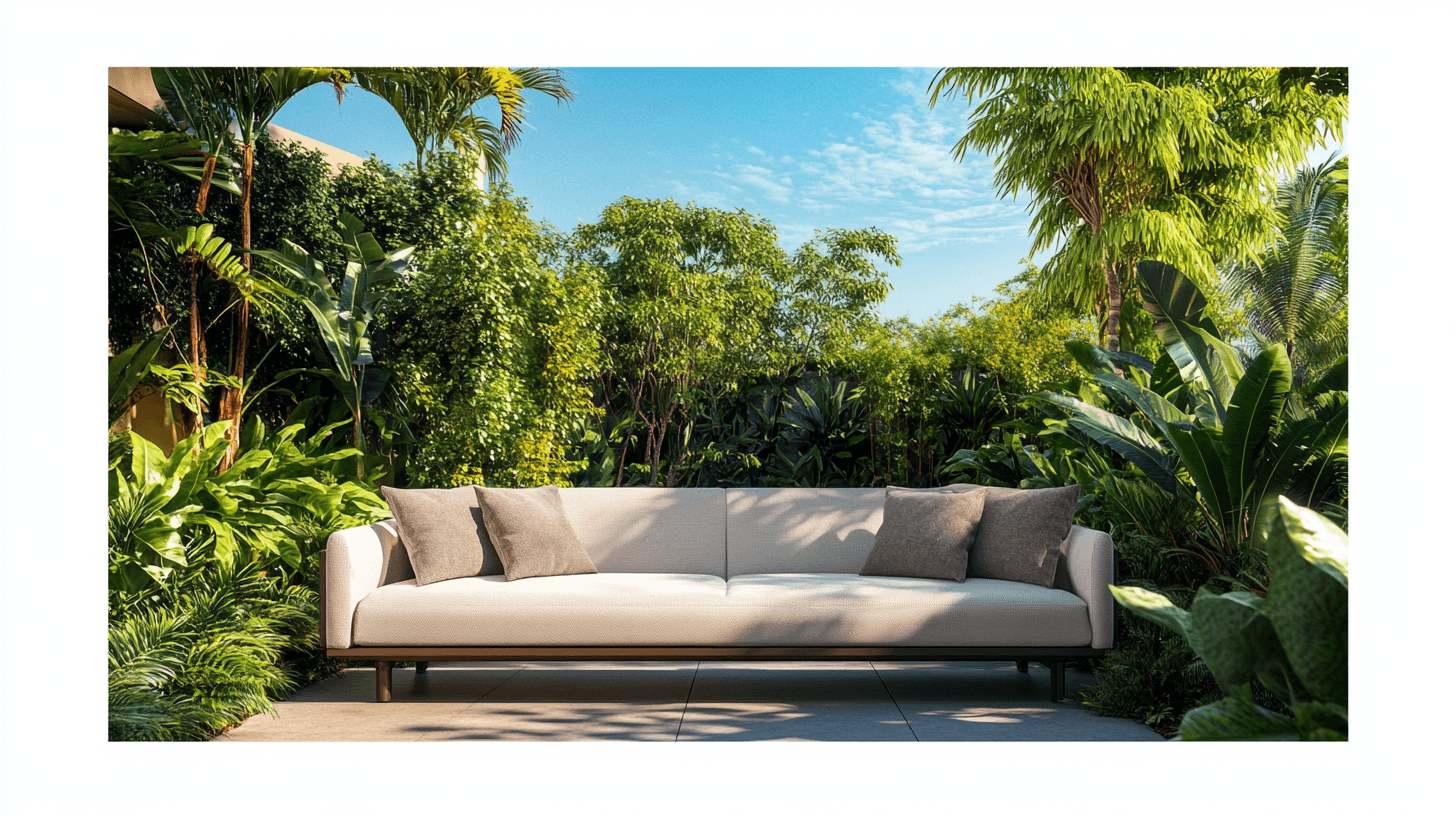 Sofá de exterior: Comodidad y diseño en el jardín