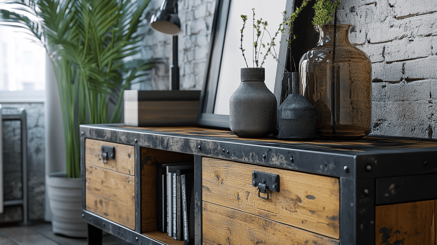 Muebles de estilo loft: funcionalidad se encuentra con diseño