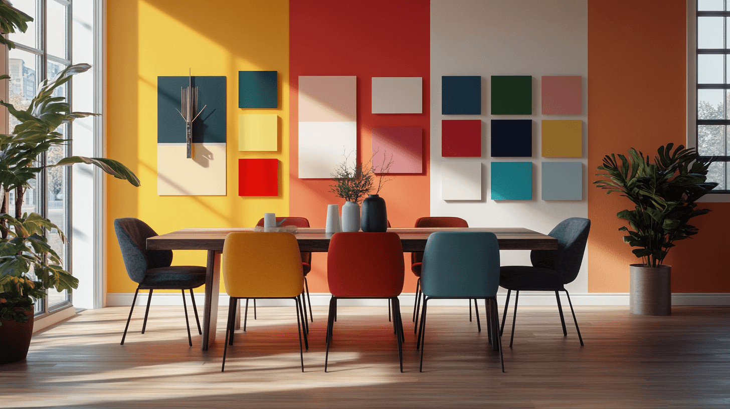 La elección correcta de colores para tu comedor