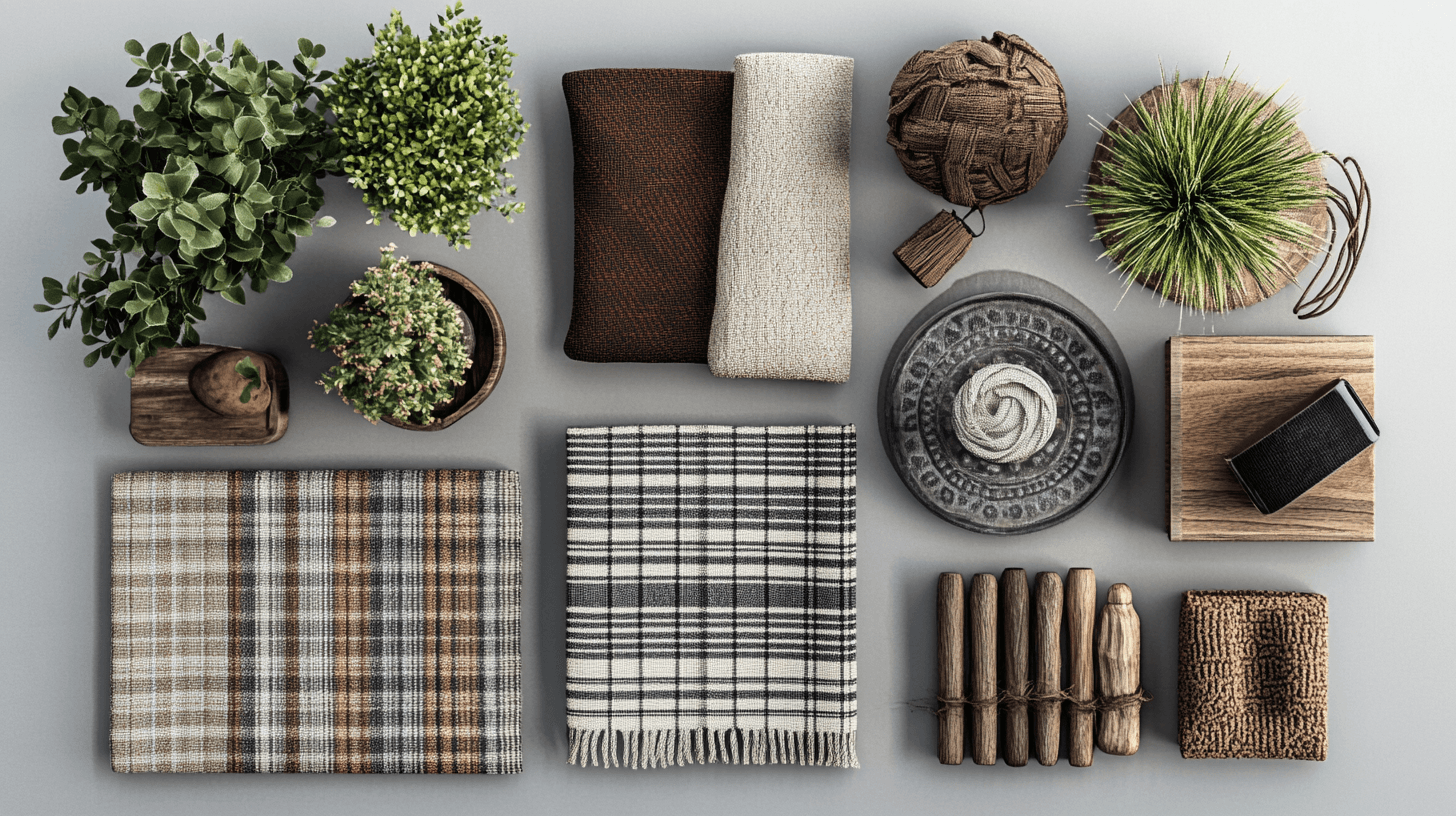 Elementos decorativos para el estilo Modern Country