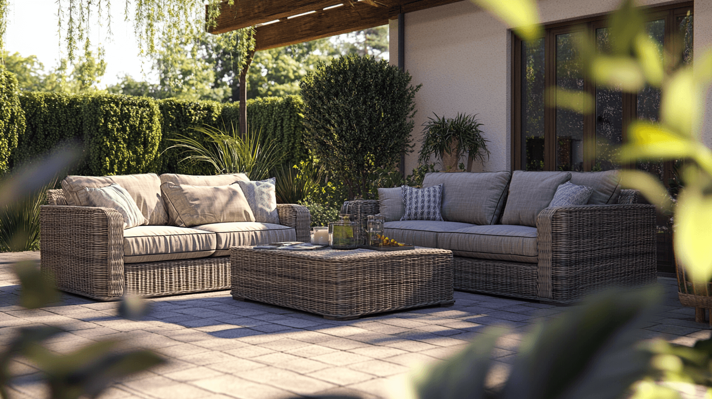 Muebles para la caseta de jardín: funcionalidad se encuentra con comodidad