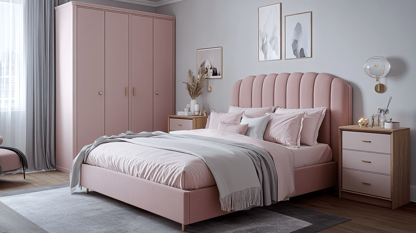 Muebles en tonos rosados: Elegantes y funcionales
