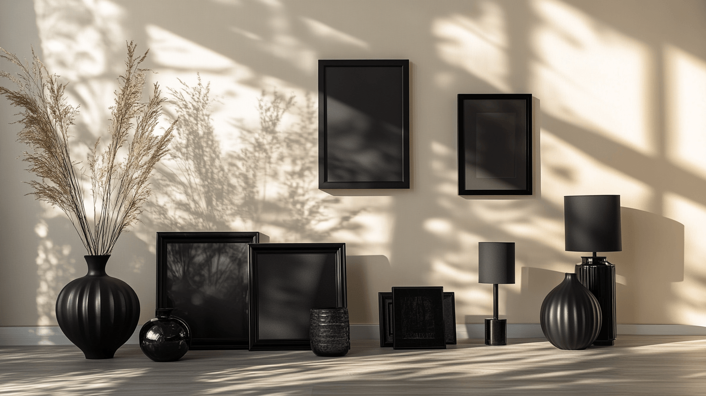Decoración en negro: marcar acentos con estilo