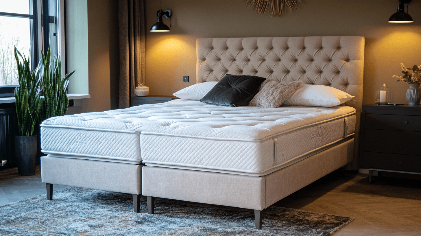Sueño lujoso: camas boxspring para el dormitorio perfecto