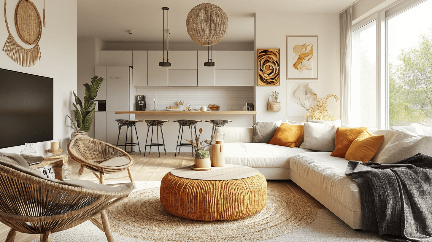 Consejos de decoración para la sala de estar con cocina abierta