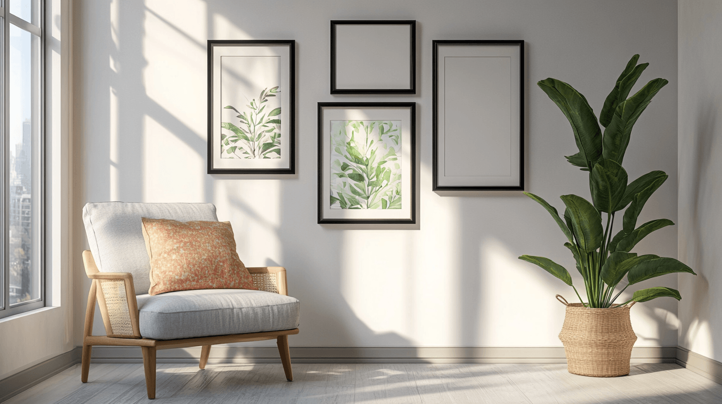 Marcos de fotos como elementos decorativos: Más que solo bordes