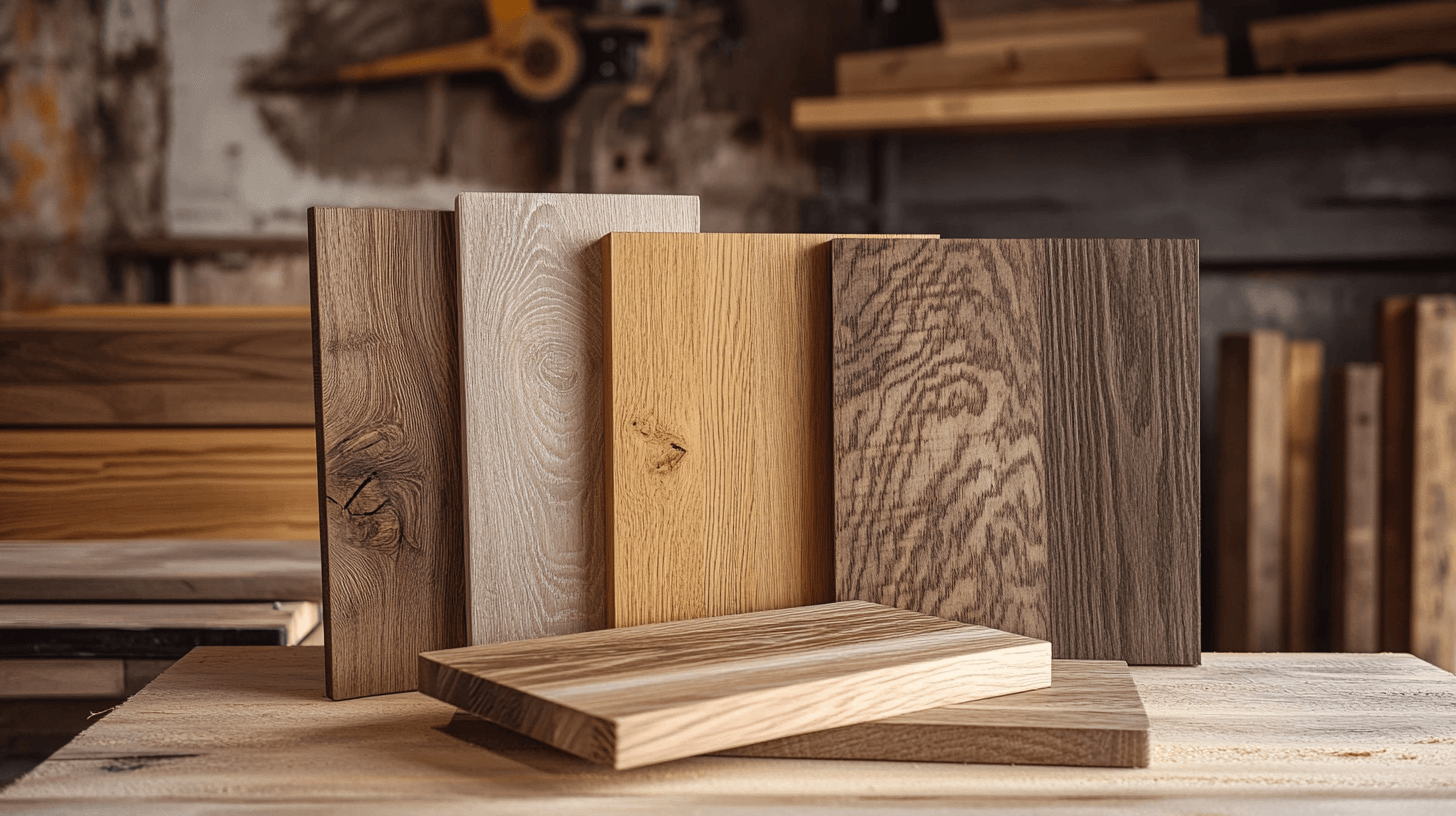 Diferentes tipos de madera y sus propiedades