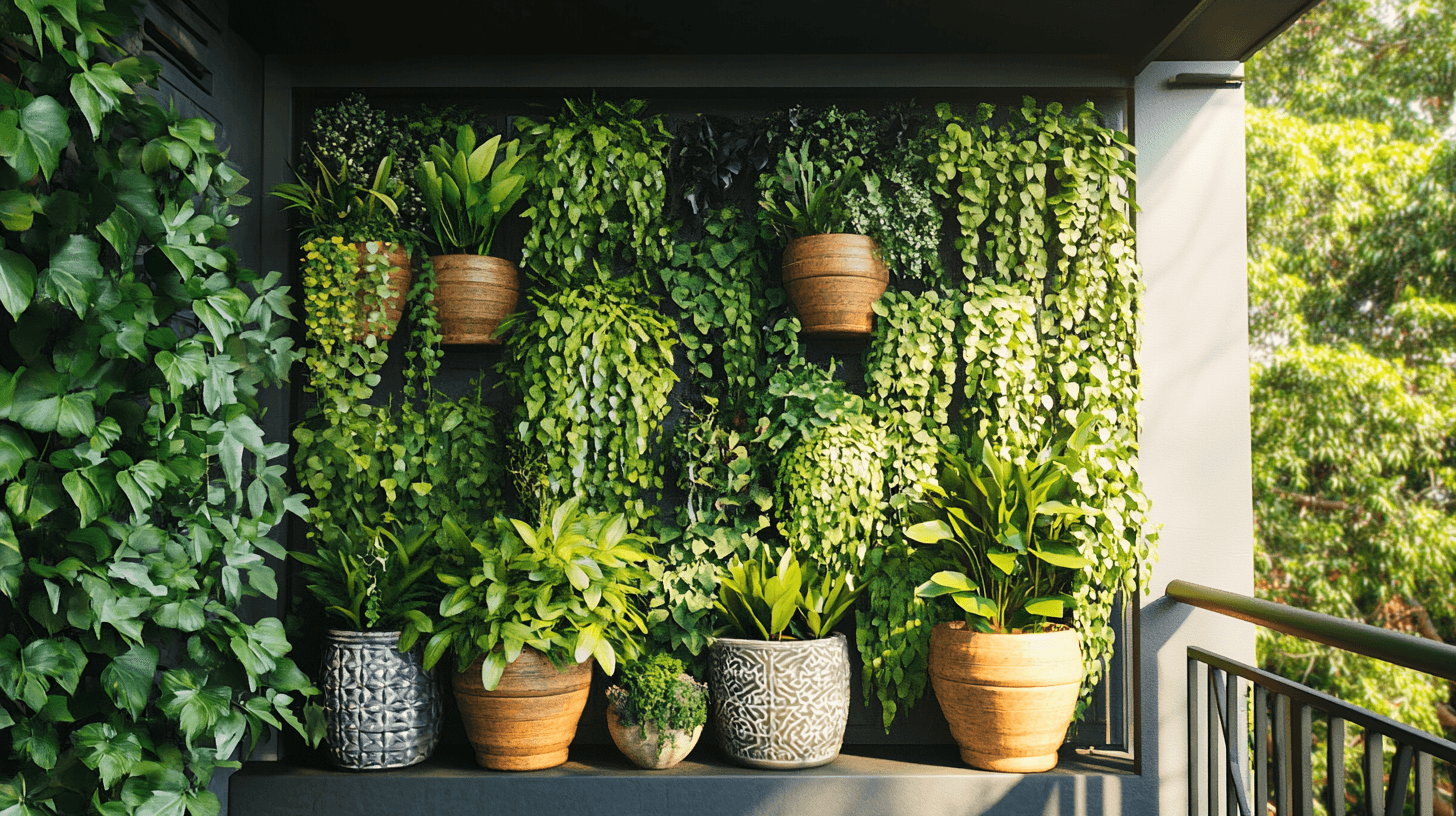 Jardines verticales: Soluciones que ahorran espacio para balcones pequeños