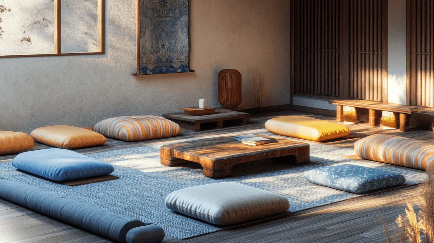 La elección correcta de muebles para tu sala de meditación