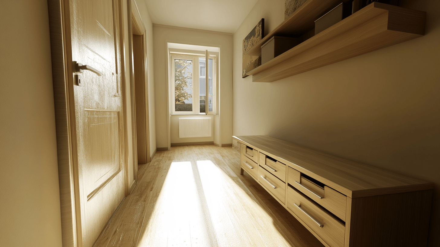 Almacenamiento inteligente: Muebles para el pasillo