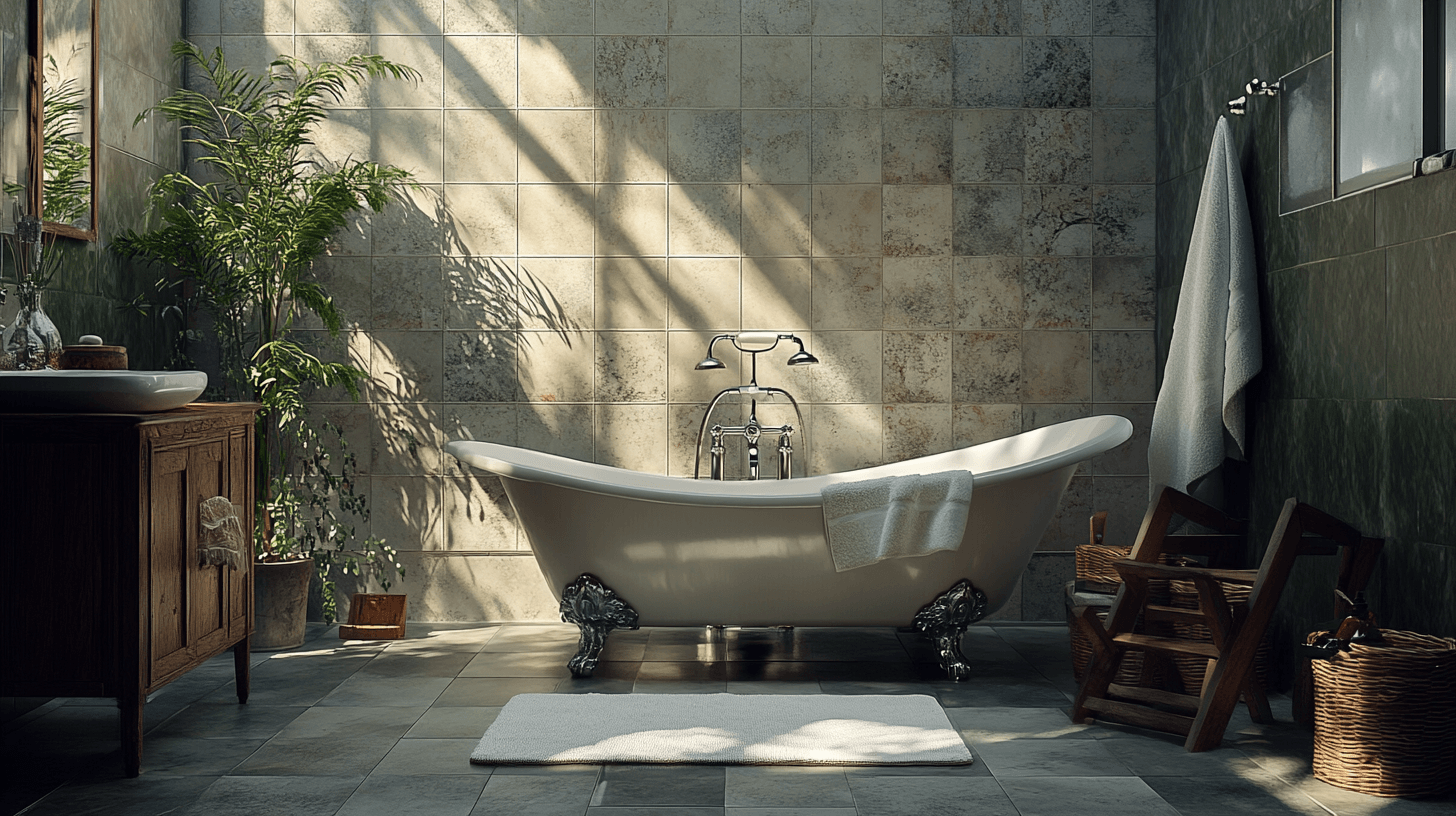 Baño con piedra natural: Elegancia y durabilidad