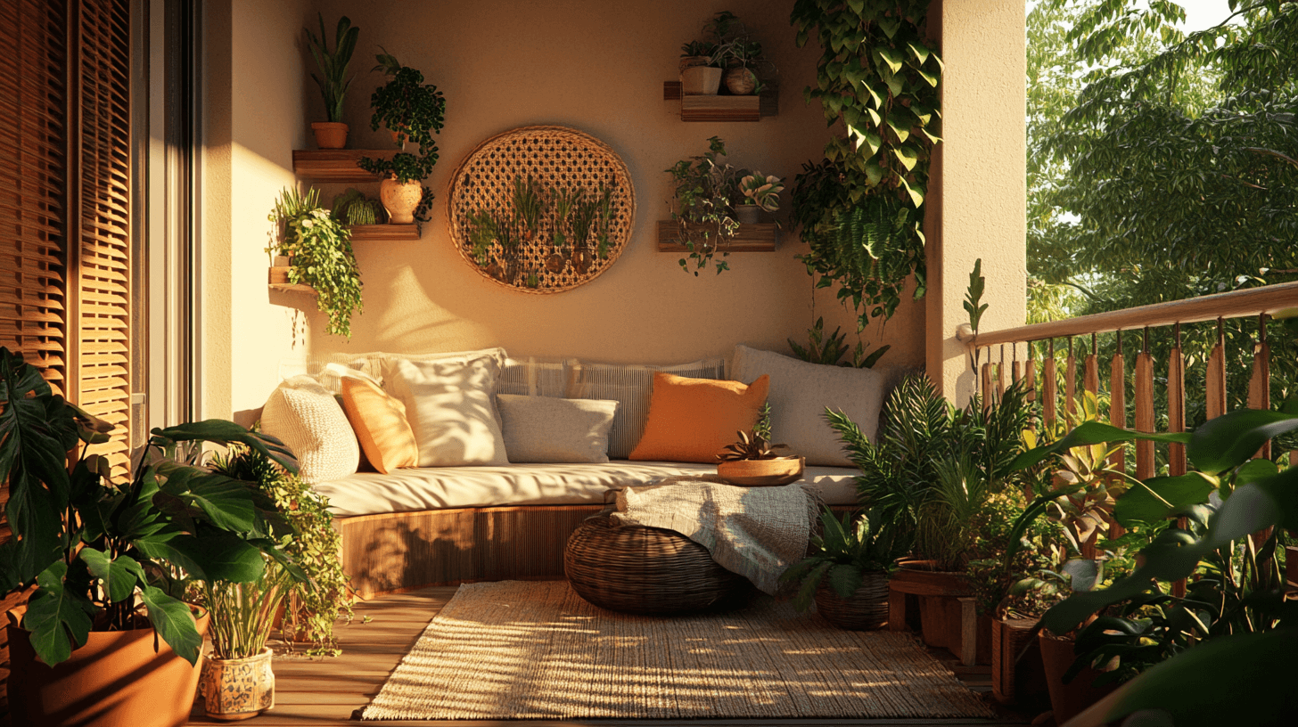 Diseñar un balcón: Un acogedor oasis al aire libre en un espacio pequeño