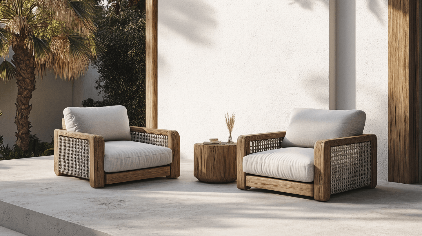 Muebles modernos de estilo mediterráneo
