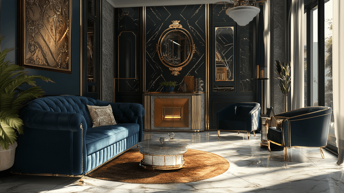 Estilos de vida en diseño Art Déco: De retro a moderno