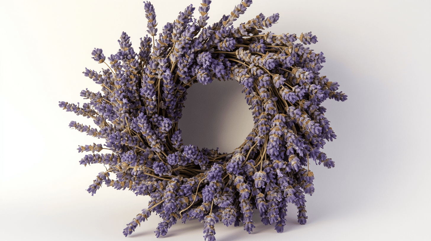 Guirnaldas de flores secas: Elegancia duradera